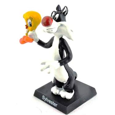 Imagem de OPO 10 Estatueta de metal compatível com Sylvester e Tweety Bird - 8 cm - (01)