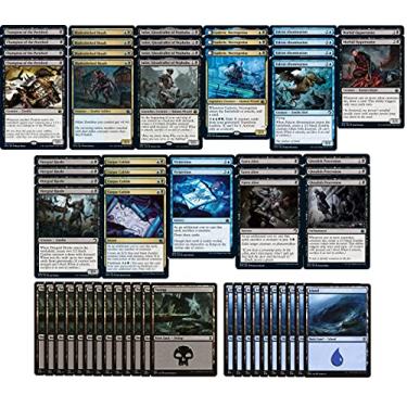 Imagem de MTG Decks & More Elite Dimir Zombie Deck-Azul Preto-Muito Poderoso-Moderno Jurídico-Personalizado Embutido Magic The Gathering-MTG-60 Card