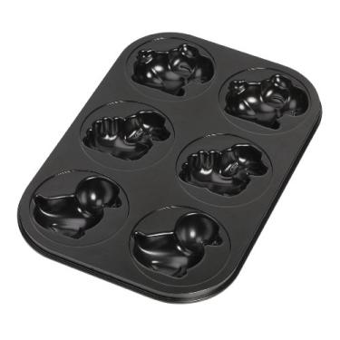 Imagem de Kaiser Bakeware Mini assadeira antiaderente com variedade de animais