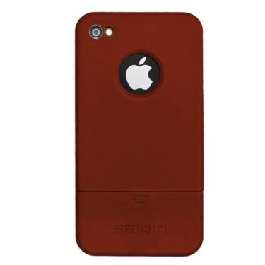 Imagem de Seidio Capa CSRSIPH4-GR SURFACE Reveal para uso com Apple iPhone 4/4s - Vermelho granada