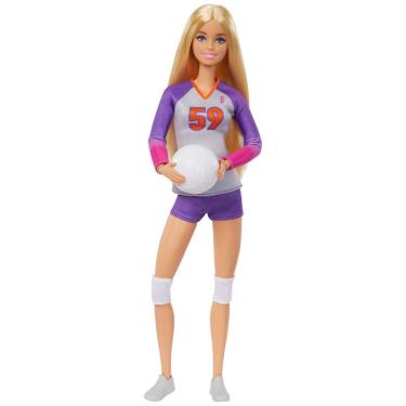 Imagem de Barbie Profissões Boneca Jogadora de Vôlei - Mattel