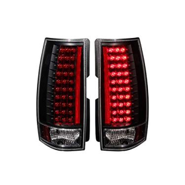 Imagem de Anzo USA 311084 Cadillac/Chevrolet/GMC Preto (geração 3) Conjunto de luz traseira de LED - Vendido em pares)