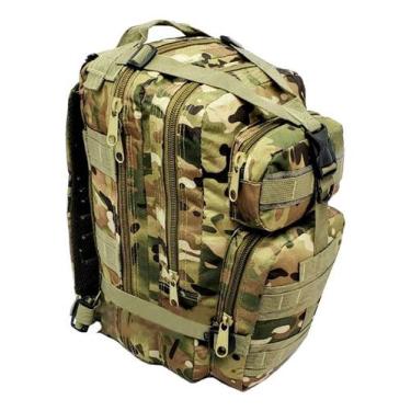 Imagem de Mochila Camping  40l Militar Trilha Mc1438 Esportiva Camufla - MO.TACT