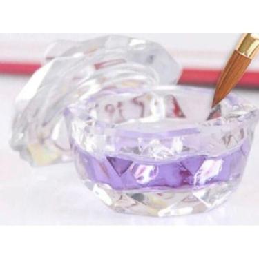 Imagem de Dappen Com Tampa Cristal Vidro Nail Designer - oem