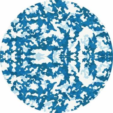 Imagem de Painel Festa Redondo C/ Elástico 1,50m Militar Camuflado - Fadrix