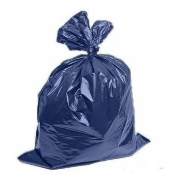 Imagem de 100sacos Lixo Azul 30 Litros Extra Resistente - HIGIPACK