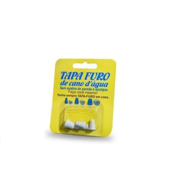 Imagem de Tapa furo para cano de agua c/ 5pcs - TAPAFURO