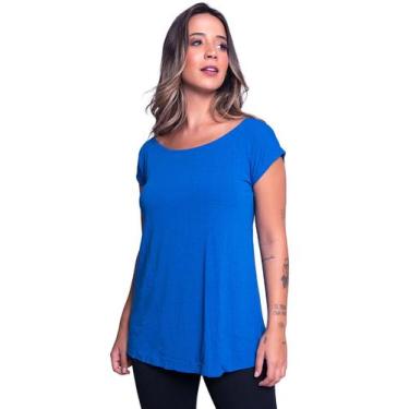 Imagem de Blusa Fitness Vekyo Modas Feminina Manga Curta Roupa de Academia Respi