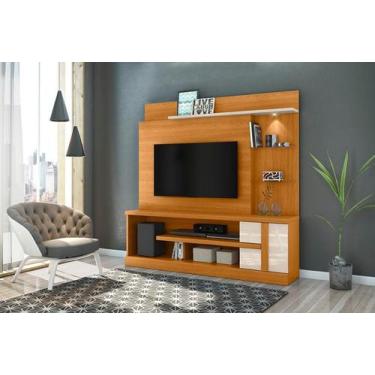 Imagem de Home Theater Alan para TV de até 55 polegadas - Cinamomo / Off White -