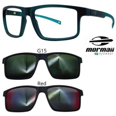 Imagem de Oculos Mormaii 6127 Swap 5 K04 com 2 Clipons - Escolha a Cor, G15, Red