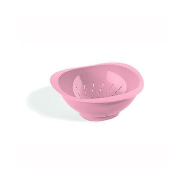 Imagem de Escorredor de Massa Rosa Sólido - UZ, Rosa
