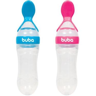 Imagem de Colher Dosadora Buba - Oferecer Papinha E Leite Materno, Azul