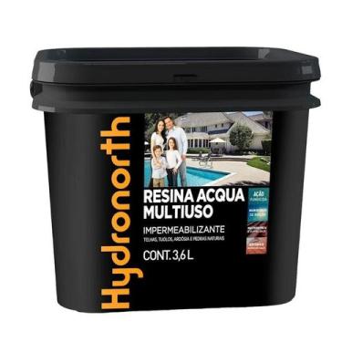 Imagem de Resina Base D'agua Hydronorth Incolor Brilhante 3,6l Pedras