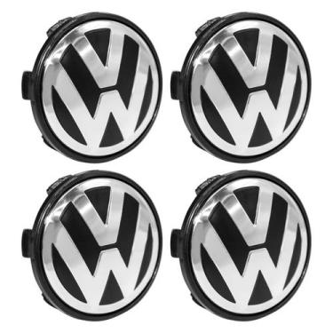 Imagem de Jogo Calota Meio Roda Gol G5 Para Rodas KRMAI / WSW Com Emblema - DCAP