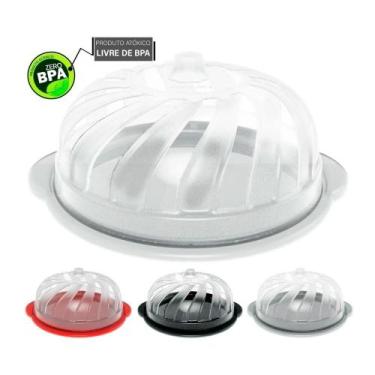 Imagem de Boleira Com Tampa Gourmet - Branca - Fullcommerce