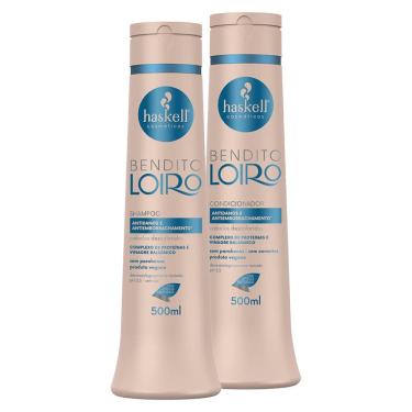 Imagem de Kit Bendito Loiro Haskell Shampoo + Condicionador 500ml