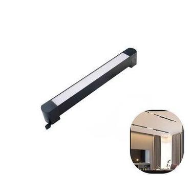 Imagem de Luminária Led Difusa Linear para Trilho 30w Preto - Yoe