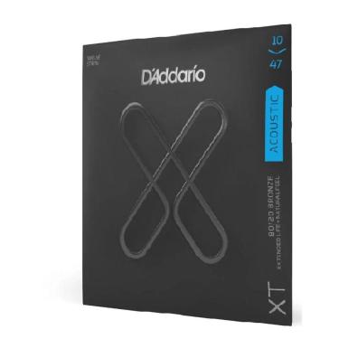 Imagem de Encordoamento Para Violão Aço 12 Cordas .010 XTABR1047 D`addario