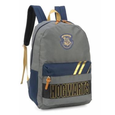 Imagem de MOCHILA COSTA LUXCEL HARRY POTTER HOGWARTS CINZA Cinza, M, Cinza