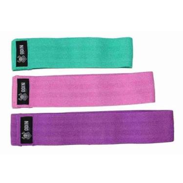 Imagem de Kit 3 Faixas Elasticas De Exercicio Hip Resistance Bands - Fitness - s