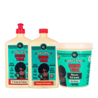 Imagem de Lola Meu Cacho Minha Vida Sh 500ml + Masc 450ml + Cpp 500ml - Lola Cos