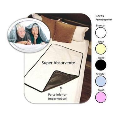 Imagem de 3 Absorventes Impermeáveis Para Colchão - Geriátrico 100x70 - sortidos