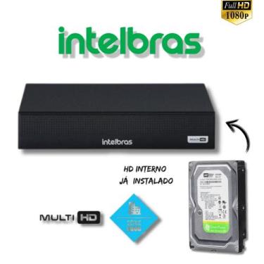Imagem de Dvr Intelbras Full Hd Mhdx 3004c 4 Canais Full Hd 1080p c/hd
