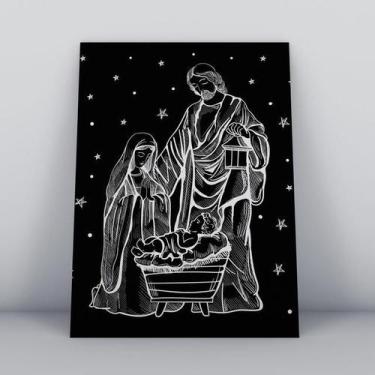 Imagem de Quadros TAC religião-019-m2 Colorido 20x30cm MDF