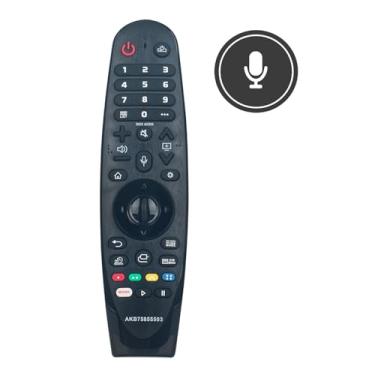 Imagem de AKB75855503 MR20GA Controle remoto substituído por voz adequado para LG Smart LCD LED HDTV TV 55UN8060PVB 49UN7340PVC 55UN7340PVC 55NANO86 55NANO90VNA 49NANO80VNA 49NANO80VNA