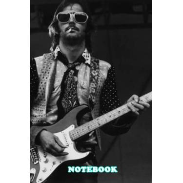 Imagem de Daily Planner Notebook : Eric Clapton Cream Rock band Lined Notebook, 100 Blank Pages, Thankgiving Notebook Journal, 6x9 Inches, Matte Finish Cover #124