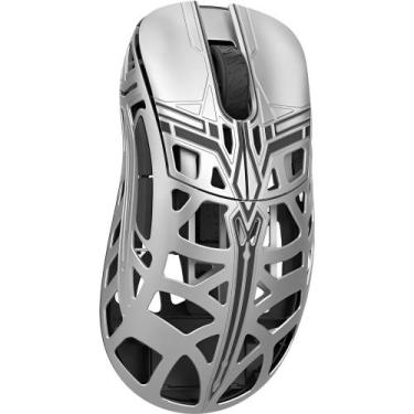 Imagem de Mouse Gamer Sem Fio Magnesium Wlmouse Ergo Sword X 8K Omron, cinza