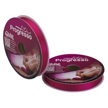 Imagem de Fita de Cetim Progresso 15mm 50 Mts Pink 303