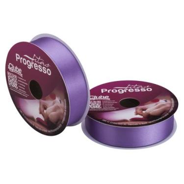 Imagem de Fita de Cetim Progresso 30mm 50 Mts Lilás Lavanda 356