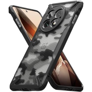 Imagem de Ringke Fusion-X [recortes precisos para lentes de câmera] Capa protetora compatível com OnePlus 13, capa protetora resistente à prova de choque com amortecedor aumentado - preto camuflado