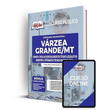 Imagem de Apostila Câmara de Várzea Grande - MT - Comum a Todas as Especialidade