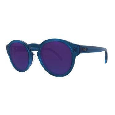 Imagem de Óculos de sol hb buzz matte blue blue chrome polarized