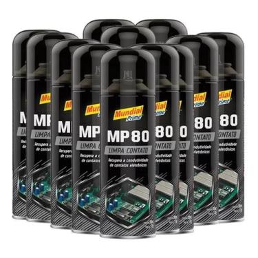 Imagem de Kit 12 Unidades Limpa Contato Spray 300ml  Mundial Prime