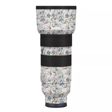 Imagem de Para Sony FE 70-200mm F2.8 GM OSS II Camera Lens Skin Coat Wrap Película Protetora Decalque Corpo Decalque Anti-riscos Acessórios FE 2.8/70-200 GM OSS II 2.8 (Crane White)