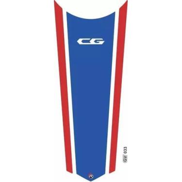 Imagem de Adesivo Faixa  Gravata  Tanque Resinado Cg Honda 036 - Resitank