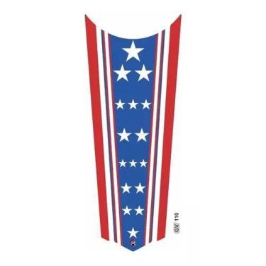 Imagem de Adesivo Faixa Gravata Tanque Resinado Cg Honda 110 - Resitank