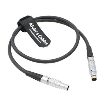 Imagem de Alvin's Cables Fischer Cabo de alimentação macho de 3 pinos para macho de 2 pinos para câmera ARRI Alexa para monitor Teradek SmallHD 60 cm | 23,6 polegadas