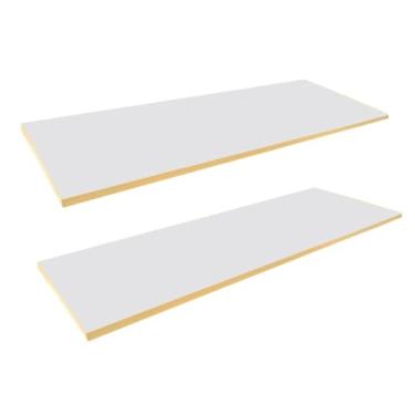 Imagem de Kit 2 Chapa Mutiuso Prateleira MDF 30x60cm Sem Borda
