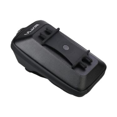 Imagem de Dynwave Bicicleta guia de saco de saco de pannier engrenagem portátil Organizador 360 ° Rotação Ciclismo Bolsa Poupa Montagem de telefone para bicicleta de