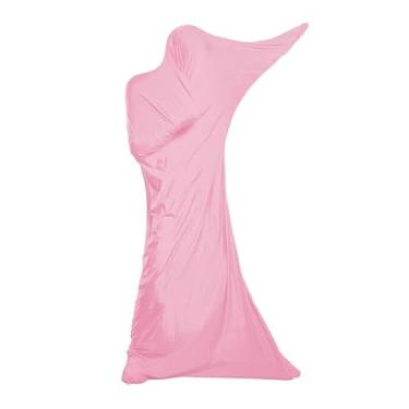 Imagem de É um vestido de dança com meias sensoriais elásticas para reuniões anuais no campus, meias sensoriais para crianças e adultos com autismo (rosa, altura (66-73))