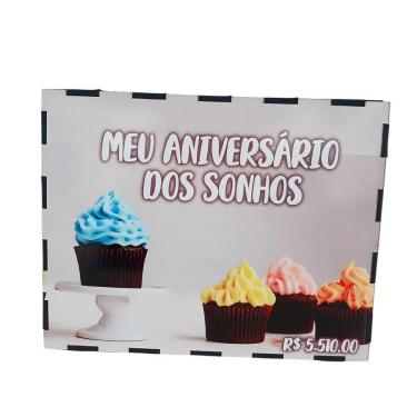 Imagem de Cofre Sonhos Meu Aniversário Desafio Meta Junte 8 Mil Para Seu Sonho