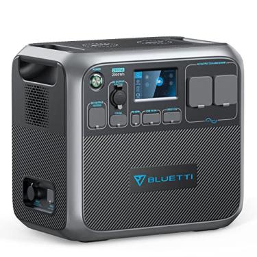 Imagem de BLUETTI AC200P Estação de Energia Portátil, 2.000Wh LiFePO4 Bateria de Reserva, 2 Saídas CA de 220V / 2.000W (4.800W Pico), Gerador Solar de Longa Duração para Camping, Caravana, Emergências e Casa