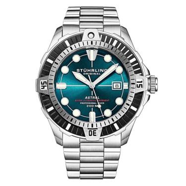 Imagem de Relógio Masculino Stuhrling Astral 1005 Automático 45mm, Prata