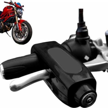 Imagem de Travas de motocicleta antifurto - Trava de motocicleta resistente para bloqueio de aderência Travas de freio anti-roubo, travas de motocicleta Freio dianteiro em trava de ciclomotor de bicicleta