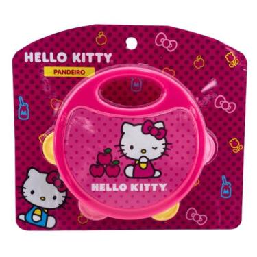 Imagem de Instrumento Musical Infantil Pandeiro Hello Kitty Candide