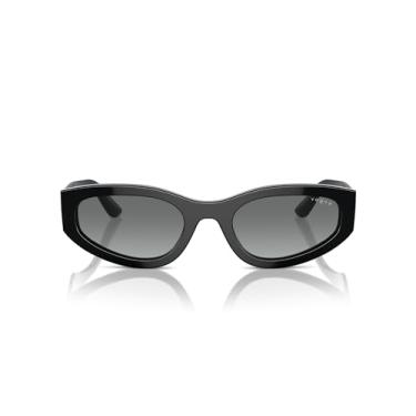 Imagem de Óculos de Sol Vogue Eyewear 0VO5585S W44/11 Tam 54 / Preto - Lentes Gradient Grey